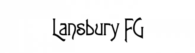 Lansbury FG  Free Fonts Download