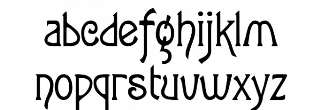Lansbury FG Font Litere mici