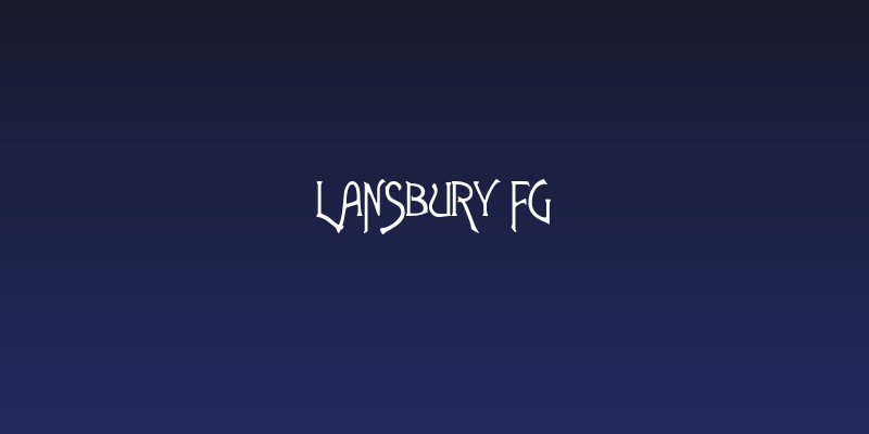 Lansbury FG Social Header