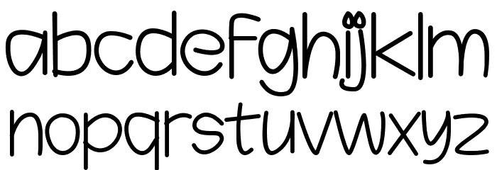 Lansbury G Demo Sans Font LOWERCASE