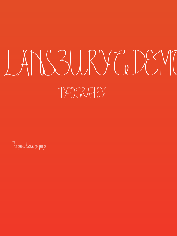 Lansbury G Demo Poster