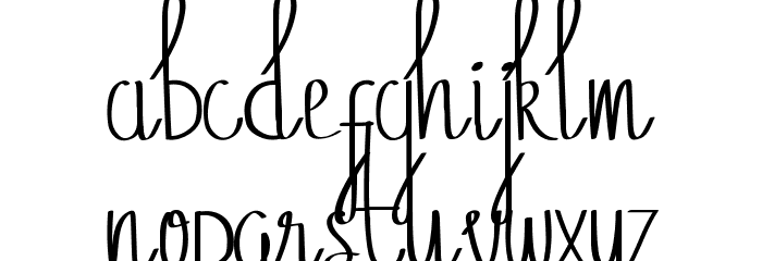 Lansbury G Demo Font LOWERCASE