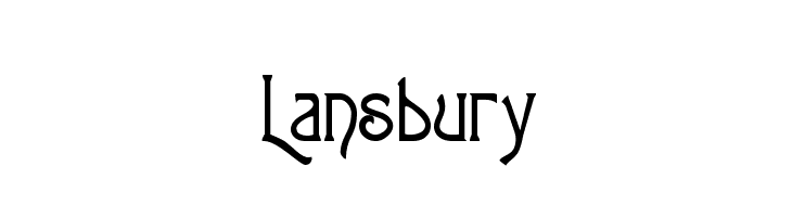Lansbury  font caratteri gratis