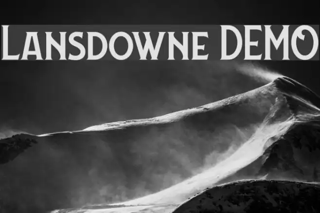 Lansdowne DEMO Example 2