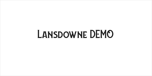 Lansdowne DEMO Logo