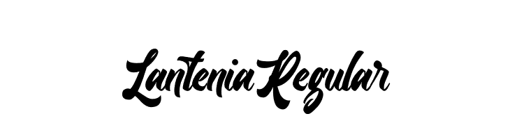 Lantenia Regular  Fuentes Gratis Descargar