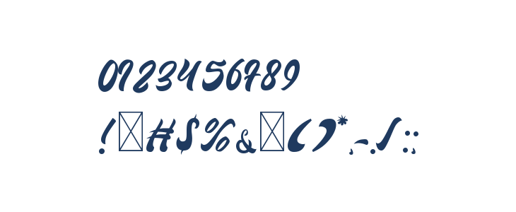 Lantenia Regular Other Characters