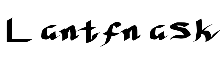 Lantfnask  नि: शुल्क फ़ॉन्ट्स डाउनलोड