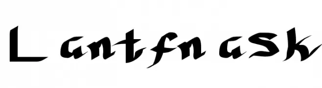 Lantfnask  免费字体下载