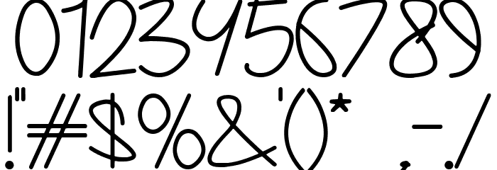 Lanxi Rexas Font OTHER CHARS