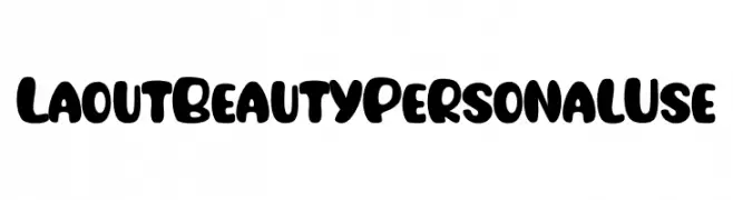 Laout Beauty Personal Use  Fuentes Gratis Descargar