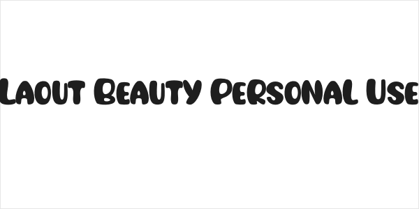 Laout Beauty Personal Use Logo