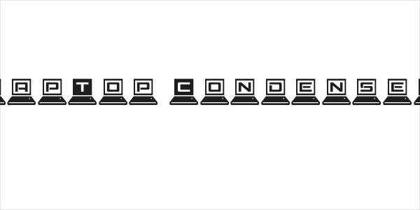 LapTop Condensed Logo