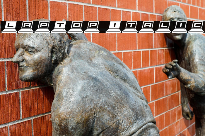 LapTop Italic Example 3