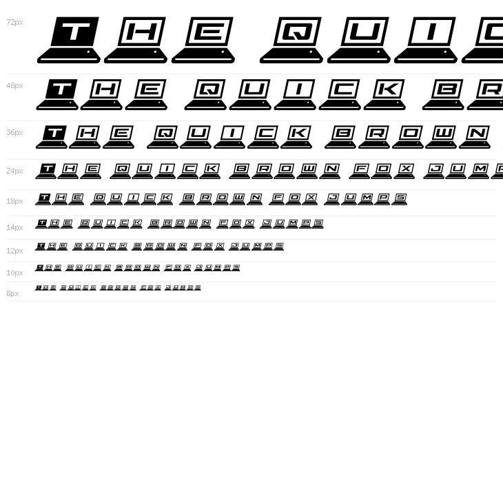 LapTop Italic Waterfall