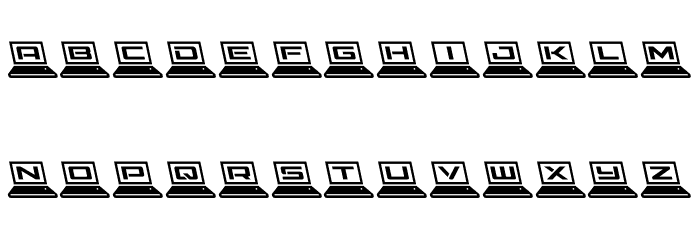 LapTop Leftalic Polices MINUSCULES