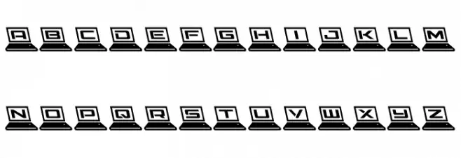 LapTop Leftalic फ़ॉन्ट लोअरकेस