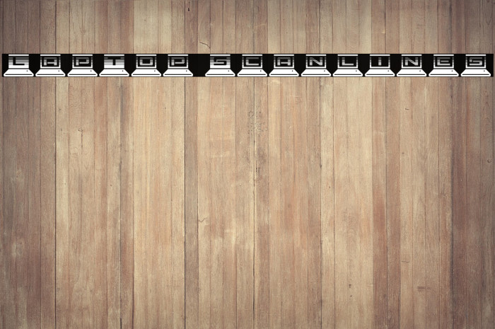 LapTop Scanlines Example 1
