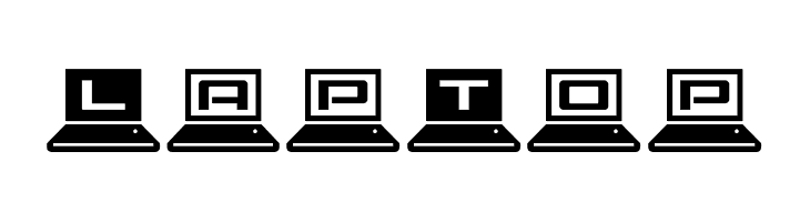 LapTop  नि: शुल्क फ़ॉन्ट्स डाउनलोड