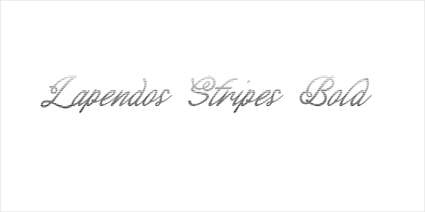 Lapendos Stripes Bold Logo