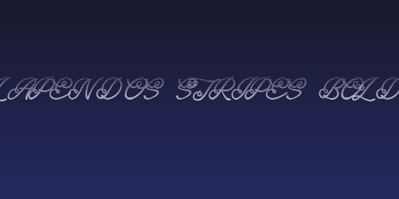 Lapendos Stripes Bold Social Header