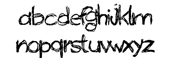 Lapicero Font LOWERCASE