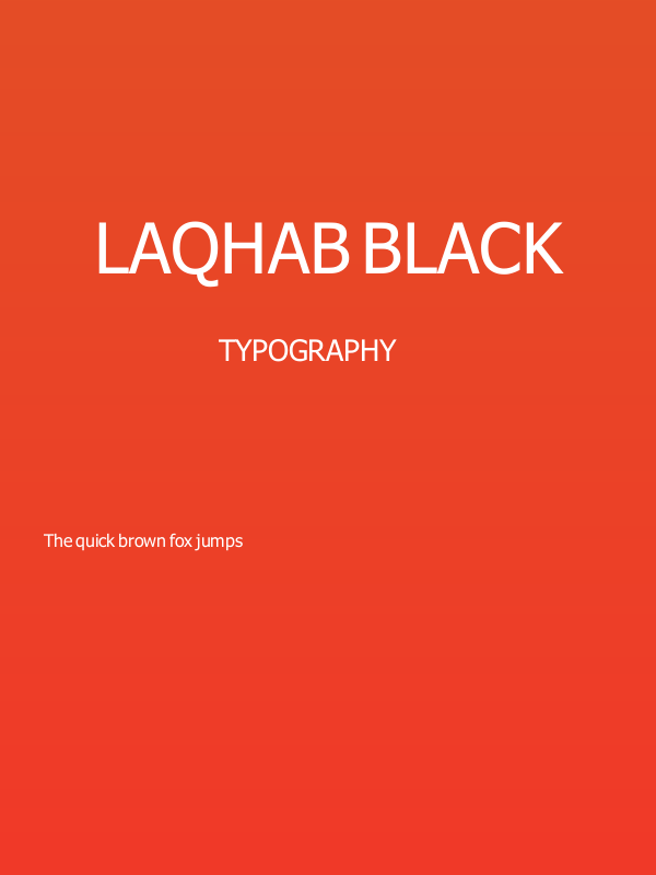 Laqhab Black Poster