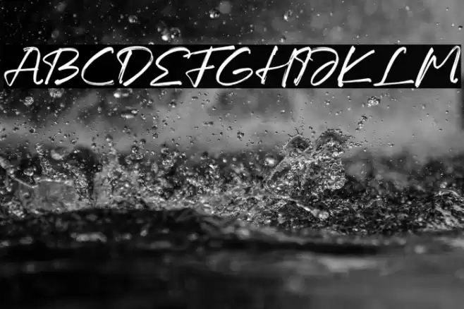 Laquentta Morelly Font examples