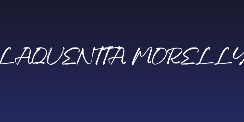 Laquentta Morelly Social Header