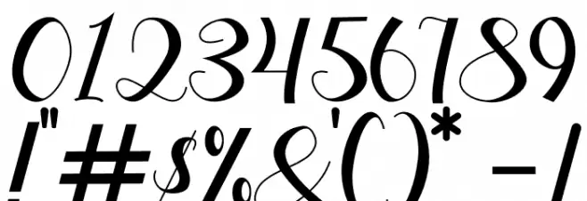 Laquitta Font OTHER CHARS