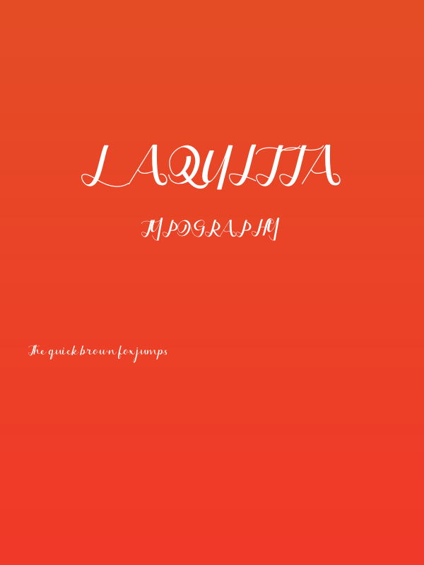 Laquitta Poster