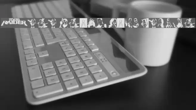 Lara Croft Tomb Raider Font examples