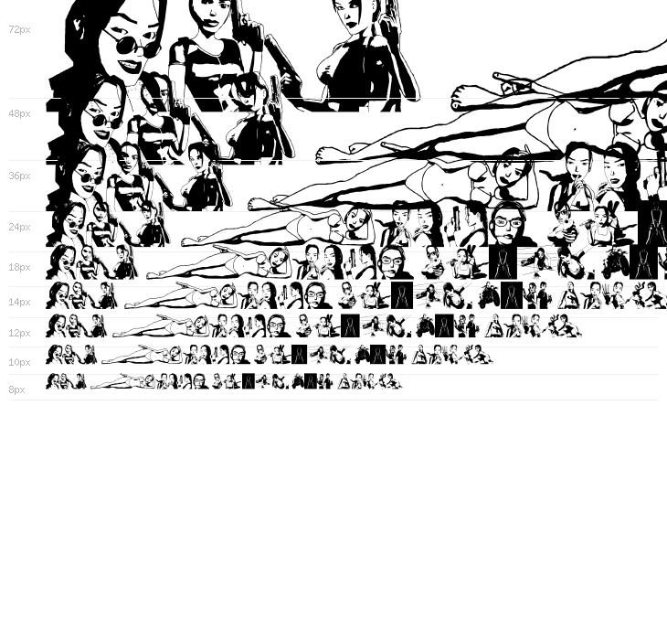 Lara Croft Tomb Raider Waterfall