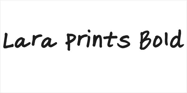 Lara Prints Bold Logo