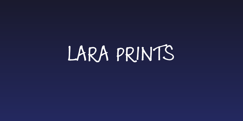 Lara Prints Social Header