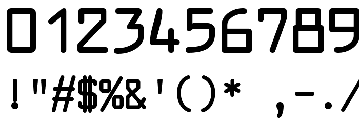 Larabiefont Bold Font OTHER CHARS