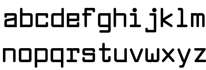 Larabiefont Bold Font LOWERCASE
