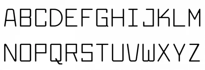 LarabiefontRg-Regular Schriftart Groß