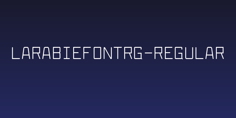LarabiefontRg-Regular Social Header