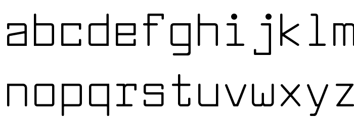Larabiefont Font LOWERCASE