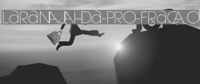 Laranjha-Pro-Fraco Font examples