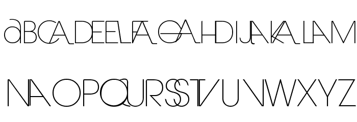Laranjha-Pro-Fraco Font LOWERCASE