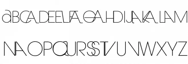 Laranjha-Pro-Fraco Schriftart Kleinbuchstaben