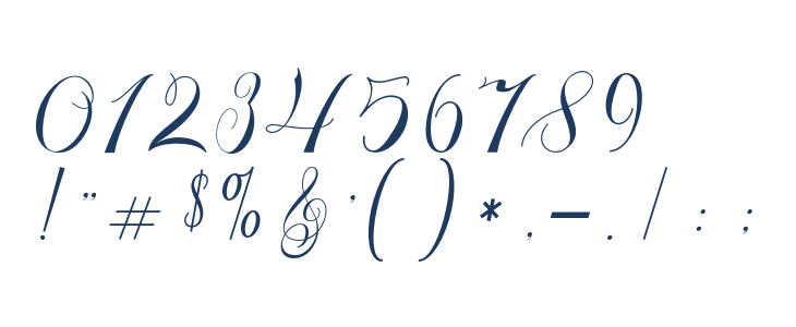 Larasati Regular Other Characters