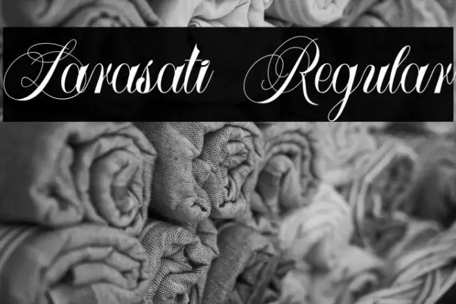 Larasati Regular Font examples
