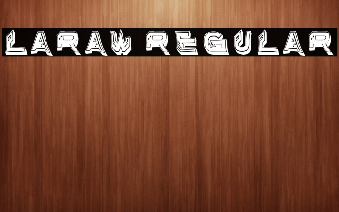 Laraw Regular Example 1