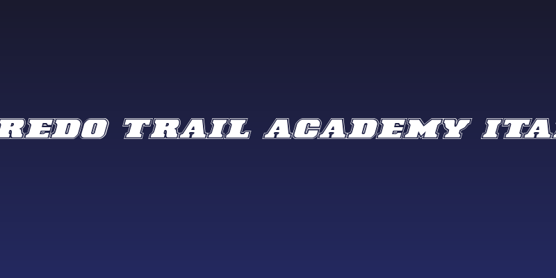Laredo Trail Academy Italic Social Header