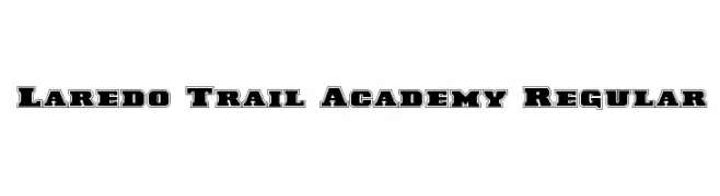 Laredo Trail Academy Regular  नि: शुल्क फ़ॉन्ट्स डाउनलोड