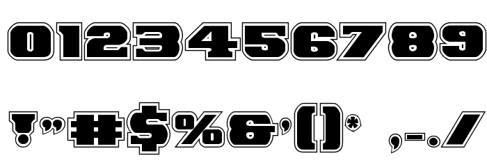 Laredo Trail Academy Regular Font OTHER CHARS