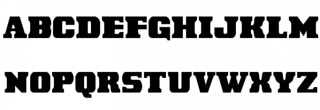 Laredo Trail Condensed Schriftart Groß